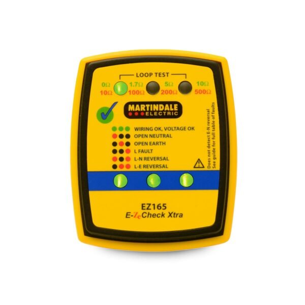 EZ165 Socket & Non-Trip Earth Loop Tester