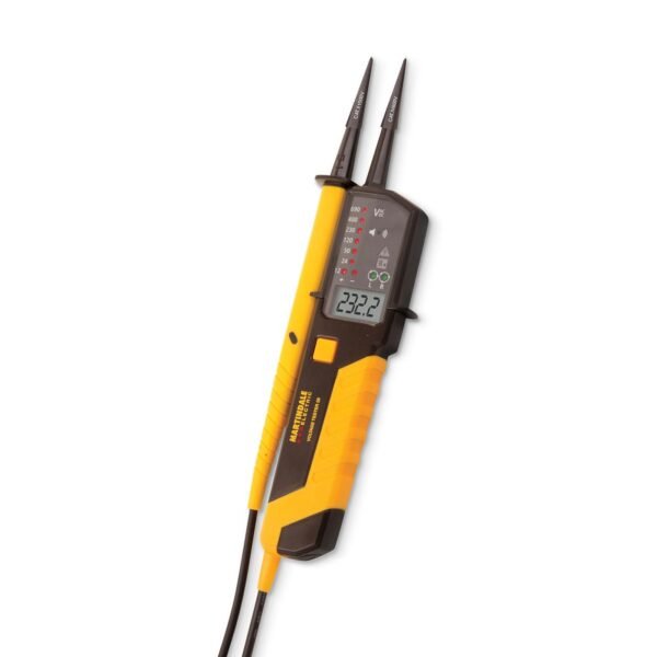 VT28 Two Pole Voltage and Continuity Tester with LCD Display